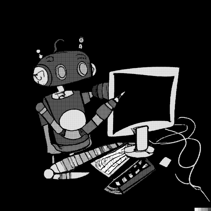 cartoon cute dalle drawing itself